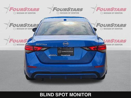 Electric Blue Metallic 2025 Nissan Sentra SV