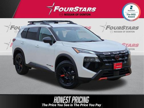 Everest White Pearl Tricoat 2026 Nissan Rogue Rock Creek