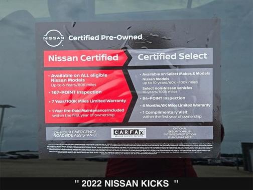 2022 Nissan Kicks S