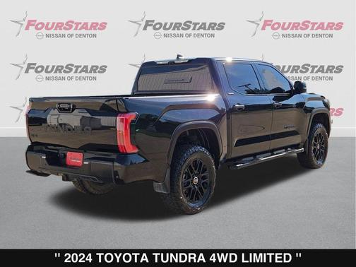 Midnight Black Metallic 2024 Toyota Tundra Limited
