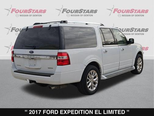 Oxford White 2017 Ford Expedition EL Limited