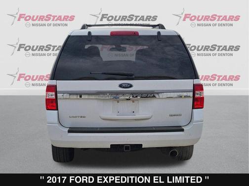 Oxford White 2017 Ford Expedition EL Limited