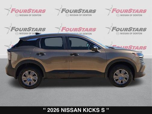 Canyon Bronze Metallic 2026 Nissan Kicks S