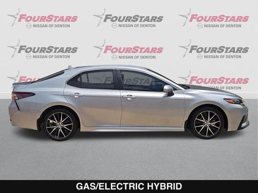 Celestial Silver Metallic 2024 Toyota Camry Hybrid SE