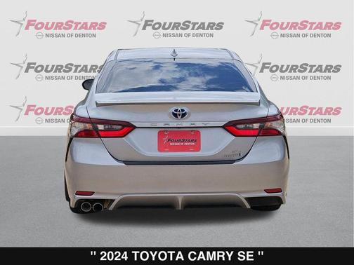 Celestial Silver Metallic 2024 Toyota Camry Hybrid SE