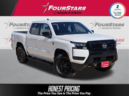 Glacier White 2026 Nissan Frontier SV