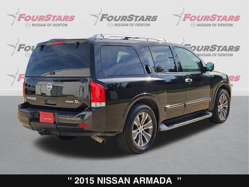 Magnetic Black 2015 Nissan Armada SL