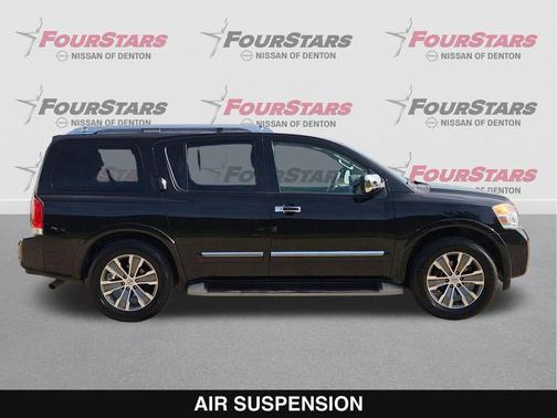 Magnetic Black 2015 Nissan Armada SL
