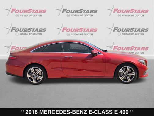 designo Cardinal Red Metallic 2018 Mercedes-Benz E-Class E 400