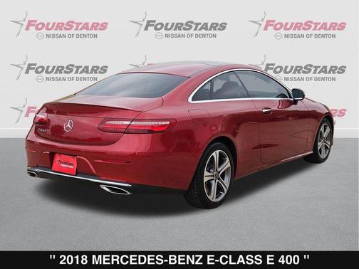 designo Cardinal Red Metallic 2018 Mercedes-Benz E-Class E 400