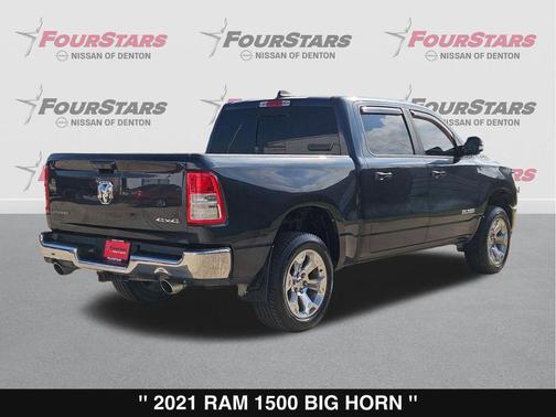 Maximum Steel Metallic Clearcoat 2021 RAM 1500 Big Horn/Lone Star