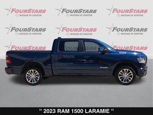 Patriot Blue Pearlcoat 2023 RAM 1500 Laramie