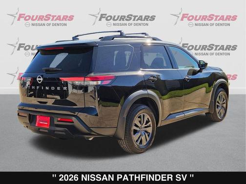Super Black 2026 Nissan Pathfinder SV
