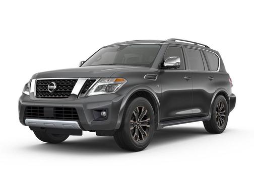 Super Black 2017 Nissan Armada Platinum