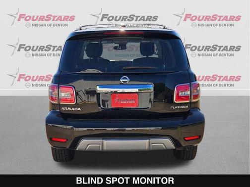Super Black 2017 Nissan Armada Platinum