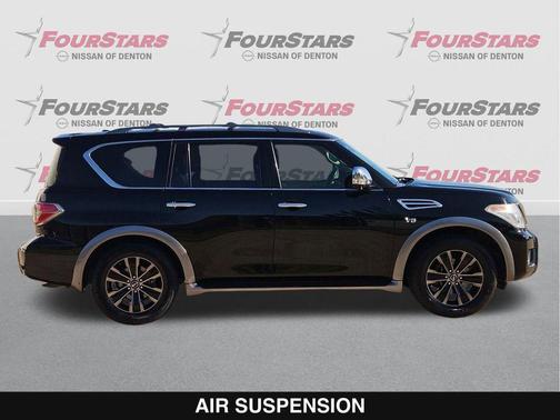Super Black 2017 Nissan Armada Platinum