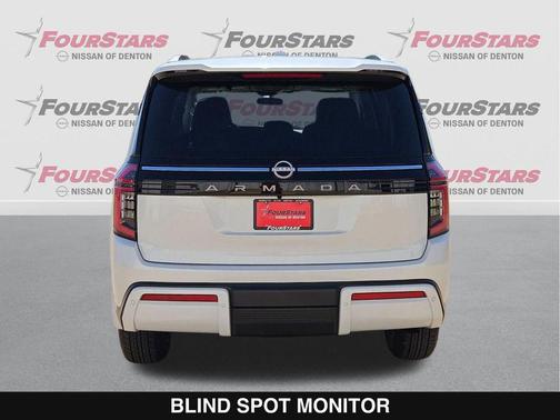 Aspen White Tricoat 2026 Nissan Armada SV