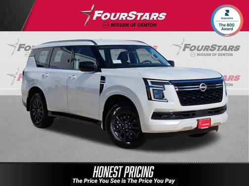 Aspen White Tricoat 2026 Nissan Armada SV