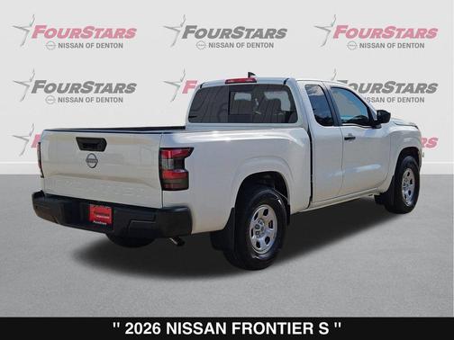 Glacier White 2026 Nissan Frontier S