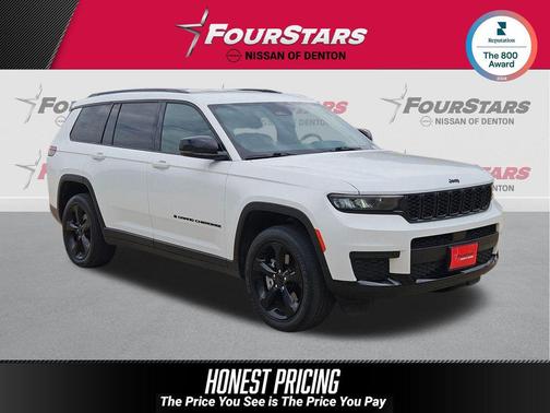Bright White Clearcoat 2023 Jeep Grand Cherokee L Altitude