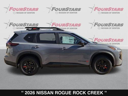 Boulder Gray Pearl 2026 Nissan Rogue Rock Creek