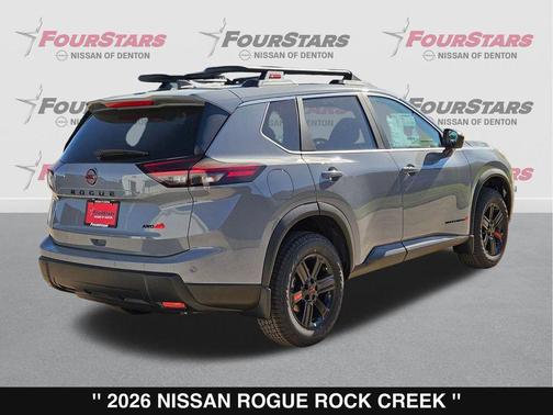 Boulder Gray Pearl 2026 Nissan Rogue Rock Creek