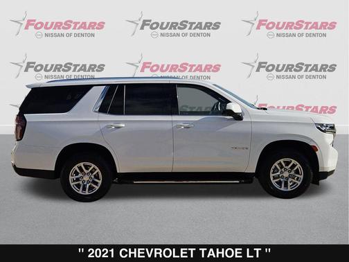 Summit White 2021 Chevrolet Tahoe LT
