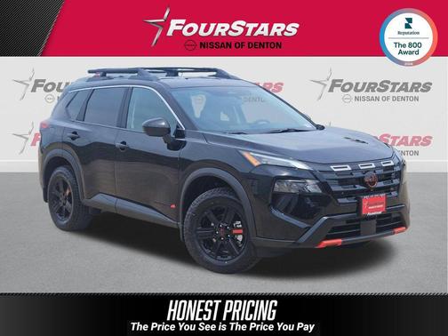 Super Black 2026 Nissan Rogue Rock Creek