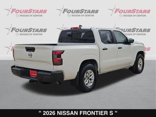 Glacier White 2026 Nissan Frontier S