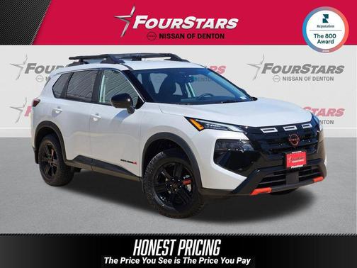 Everest White Pearl Tricoat 2026 Nissan Rogue Rock Creek