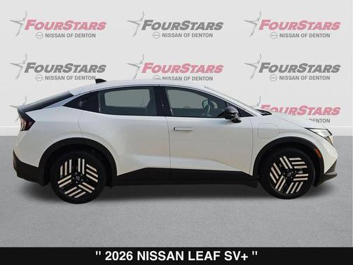 Everest White Pearl Tricoat 2026 Nissan Leaf SV+