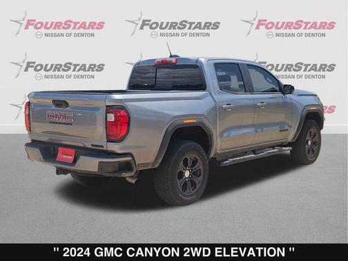 Sterling Metallic 2024 GMC Canyon Elevation