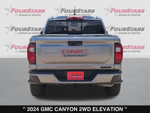 Sterling Metallic 2024 GMC Canyon Elevation