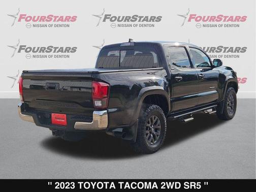 Black 2023 Toyota Tacoma SR5