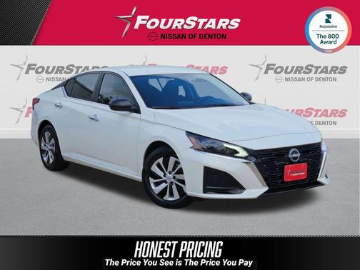 Glacier White 2025 Nissan Altima S FWD