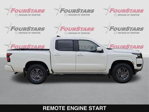 Glacier White 2026 Nissan Frontier SV