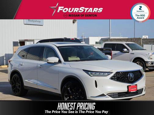 White 2022 Acura MDX Technology Package