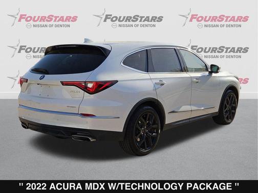 White 2022 Acura MDX Technology Package