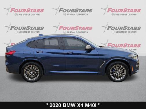 Phytonic Blue Metallic 2020 BMW X4 M40i