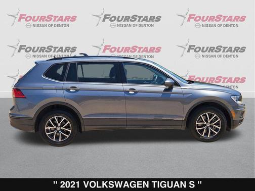 Platinum Gray Metallic 2021 Volkswagen Tiguan 2.0T S