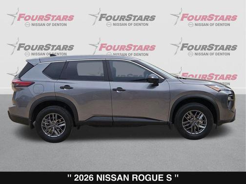 Gun Metallic 2026 Nissan Rogue S