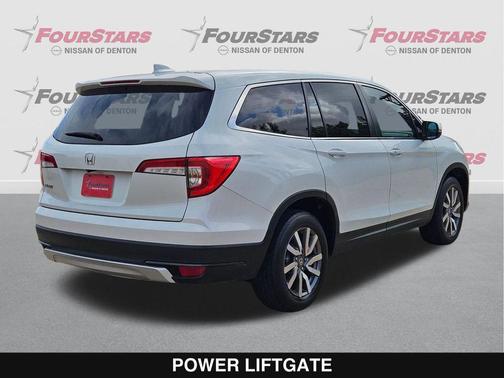 White 2020 Honda Pilot 2WD EX-L