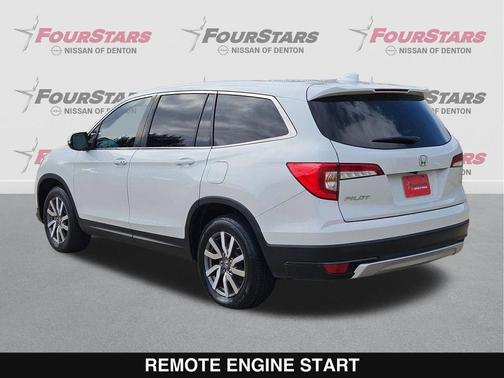 White 2020 Honda Pilot 2WD EX-L