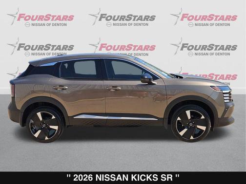 Canyon Bronze Metallic 2026 Nissan Kicks SR