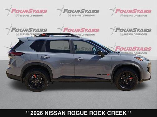 Boulder Gray Pearl 2026 Nissan Rogue Rock Creek