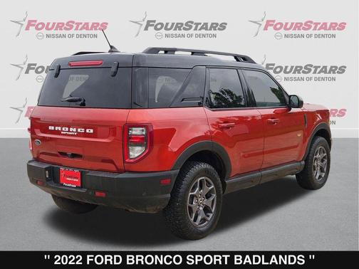Chili Pepper Red 2022 Ford Bronco Sport Badlands
