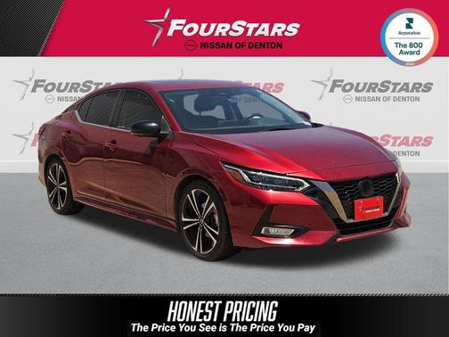 Scarlet Ember Tintcoat 2021 Nissan Sentra SR