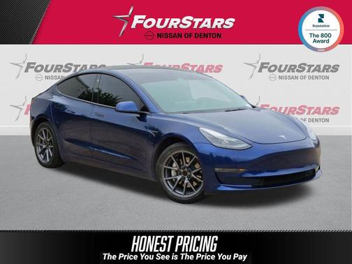 Blue 2022 Tesla Model 3 Long Range