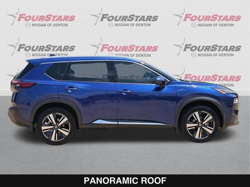 Caspian Blue Metallic 2021 Nissan Rogue SL