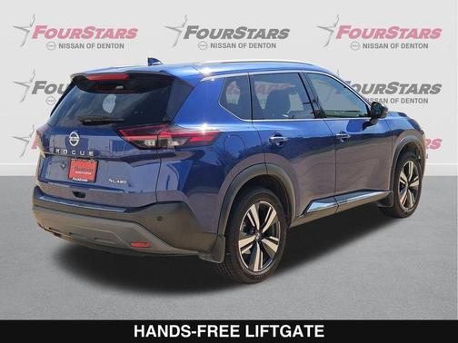 Caspian Blue Metallic 2021 Nissan Rogue SL